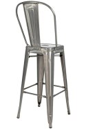 Krzesło barowe TOWER BIG BACK 76 (Paris) metal