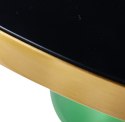 Stolik kawowy DOLCE FLAT zielono czarny 75 cm