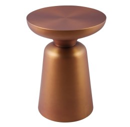Stolik kawowy TOTEM złoty mosiądz 60 cm
