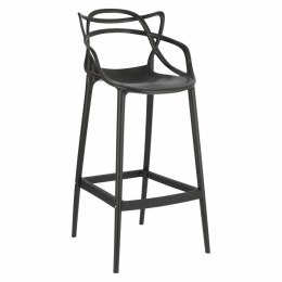Hoker, krzesło barowe LION czarne 109 cm