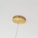 Lampa wisząca Midway duża 1xLED złota LP-033/1P L GD