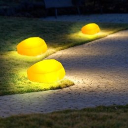 Lampa ogrodowa kamień DIAMOND S LED RGBW 16 kolorów 27 cm