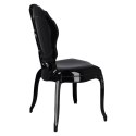 Krzesło Queen czarne