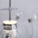 Lampa wisząca BUBBLES 5+1 LED chrom