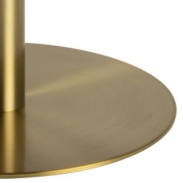 Stół okrągły Corby marmur/złoty 105cm