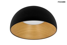 MOOSEE lampa sufitowa TOLLA czarna / naturalna