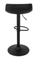Krzesło barowe SNAP BAR TAP regulowane czarne