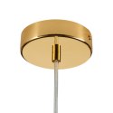 Lampa wisząca UNIVERSO marmurowo złota 18 cm