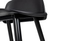 Krzesło barowe BOOGY 60 czarne