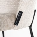 RICHMOND krzesło barowe ALYSSA 65 - białe
