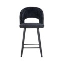 RICHMOND krzesło barowe SAVOY 68 czarne