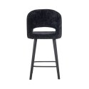 RICHMOND krzesło barowe SAVOY 68 czarne