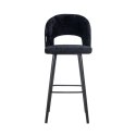 RICHMOND krzesło barowe SAVOY 82 czarne