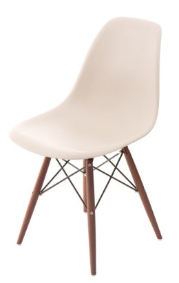 Krzesło P016W PP beige/dark