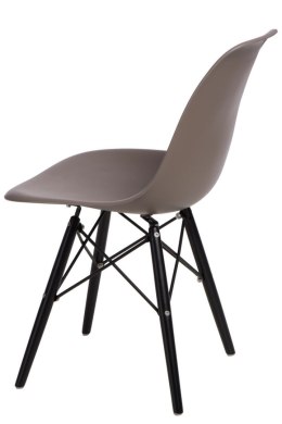 Krzesło P016W PP mild grey/black