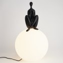 Lampa stołowa WOMAN-3 czarna 35 cm