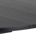 Stół A-Line 120/220cm czarny z dodatkowymi blatami