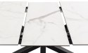 Stół Heaven rozkładany white Akranes 168/210x90 cm