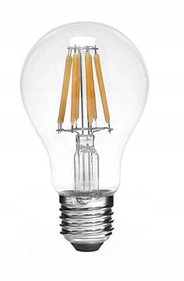 Żarówka LED Filament E27 ozdobna 12W barwa biała zimna Edison