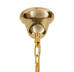 Lampa wisząca SPLENDORE złota 50 cm