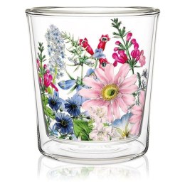 Flowers szklanka z podwójnymi ściankami 300ml