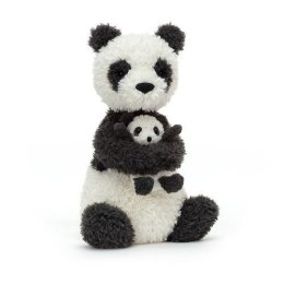 Panda z Maleństwem 24 cm