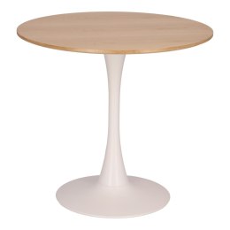 Stół Simplet Skinny dąb/ biały 80 cm