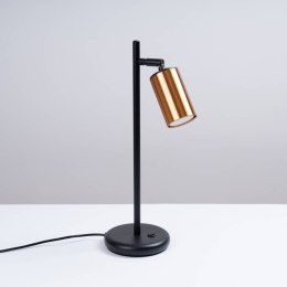 Lampa biurkowa WINX czarny/miedź