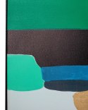 KARE obraz ABSTRACT SHAPES GREEN 73x143 cm