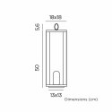 NEW GARDEN lampa dekoracyjna SIROCO 50 BATTERY IN&OUT