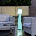 NEW GARDEN lampa podłogowa LOLA 110 BATTERY biała