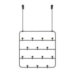 UMBRA wieszak ścienny ESTIQUE czarny orzech