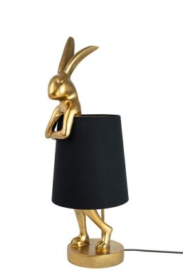 KARE lampa stołowa RABBIT 68 cm złota / czarna