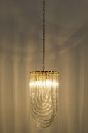 Lampa wisząca MURANO L złota - szkło, metal