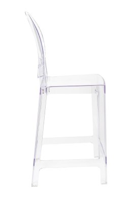 Krzesło barowe VICTORIA 65 cm transparentne