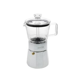 La Cafetière Szklany Ekspres do Kawy Verona Srebrny 290 ml