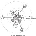 Lampa wisząca ASTRONOMY-15 czarna