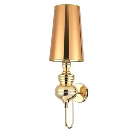 Lampa ścienna QUEEN złota 18 cm