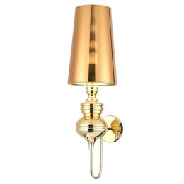 Lampa ścienna QUEEN złota 18 cm