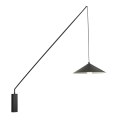 Lampa ścienna SWING czarna 140 cm