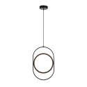 Lampa wisząca ELIPSE M LED czarna 45 cm