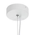 Lampa wisząca ENIGMA LED biało złota 40 cm