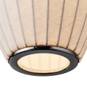 Lampa wisząca SILK BARREL biała 60 cm