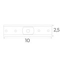 Adaptor do łączenia szyna + szyna (1 sztuka) MT0001, MT0002, MT0011, MT0012