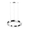 Lampa wisząca CIRCLE 60 LED nikiel szczotkowany 60 cm