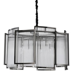 Lampa wisząca IMPERIO czarna 80 cm