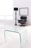 Stolik szklany CIRCO transparentny - szkło